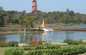 Kandawgyi Gardens in Maymo Myanmar