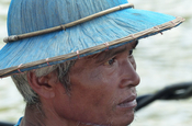Fischer am Tanintharyi Fluss, Myanmar