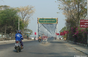 Brücke über Ayeyarwaddy Fluss
