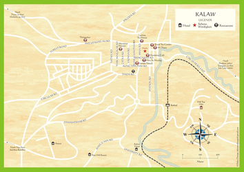 Stadtplan Kalaw