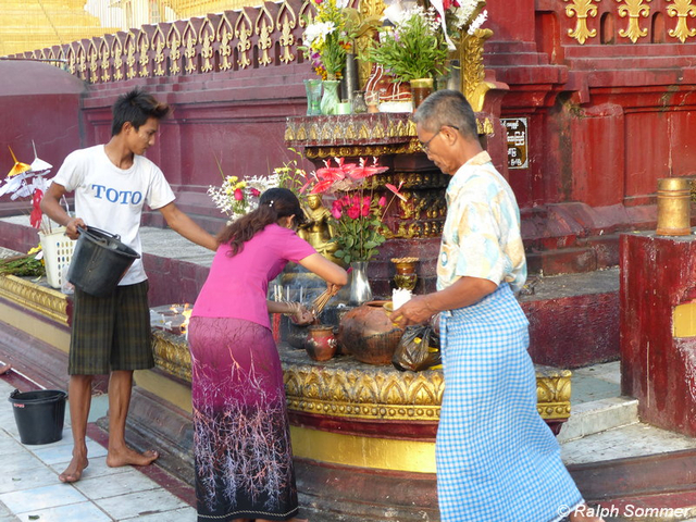 Thein Taw Gyi Pagode bei Myeik, Myanmar