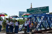 Begrüßungskomitee Kawthaung
