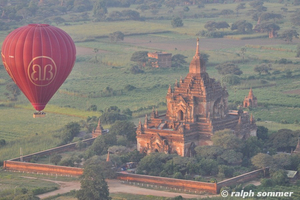 Bagan Ballonfahrt Myanmar