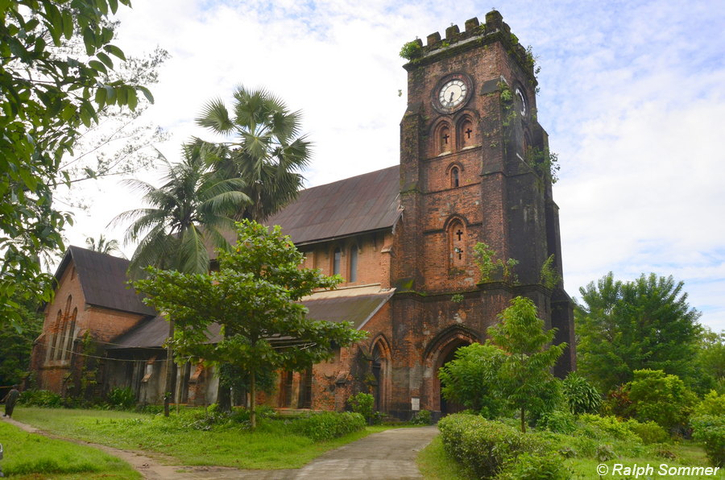 Kirche in Mawlamyaing, Myanmar