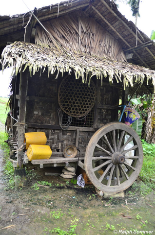 Reisspeicher auf Bilu Insel, Myanmar
