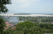 Blick auf Mawlamyaing, Myanmar