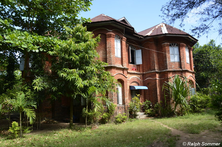 Pfarrhaus in Mawlamyaing, Myanmar