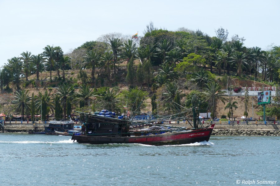 Fischerboot Kawthaung