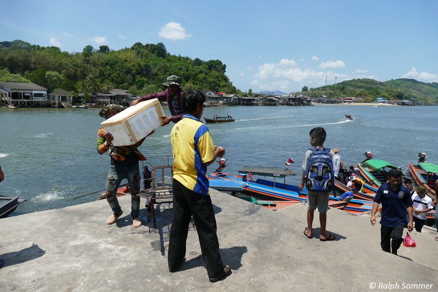 Bootstransfer Ranong nach Kawthaung